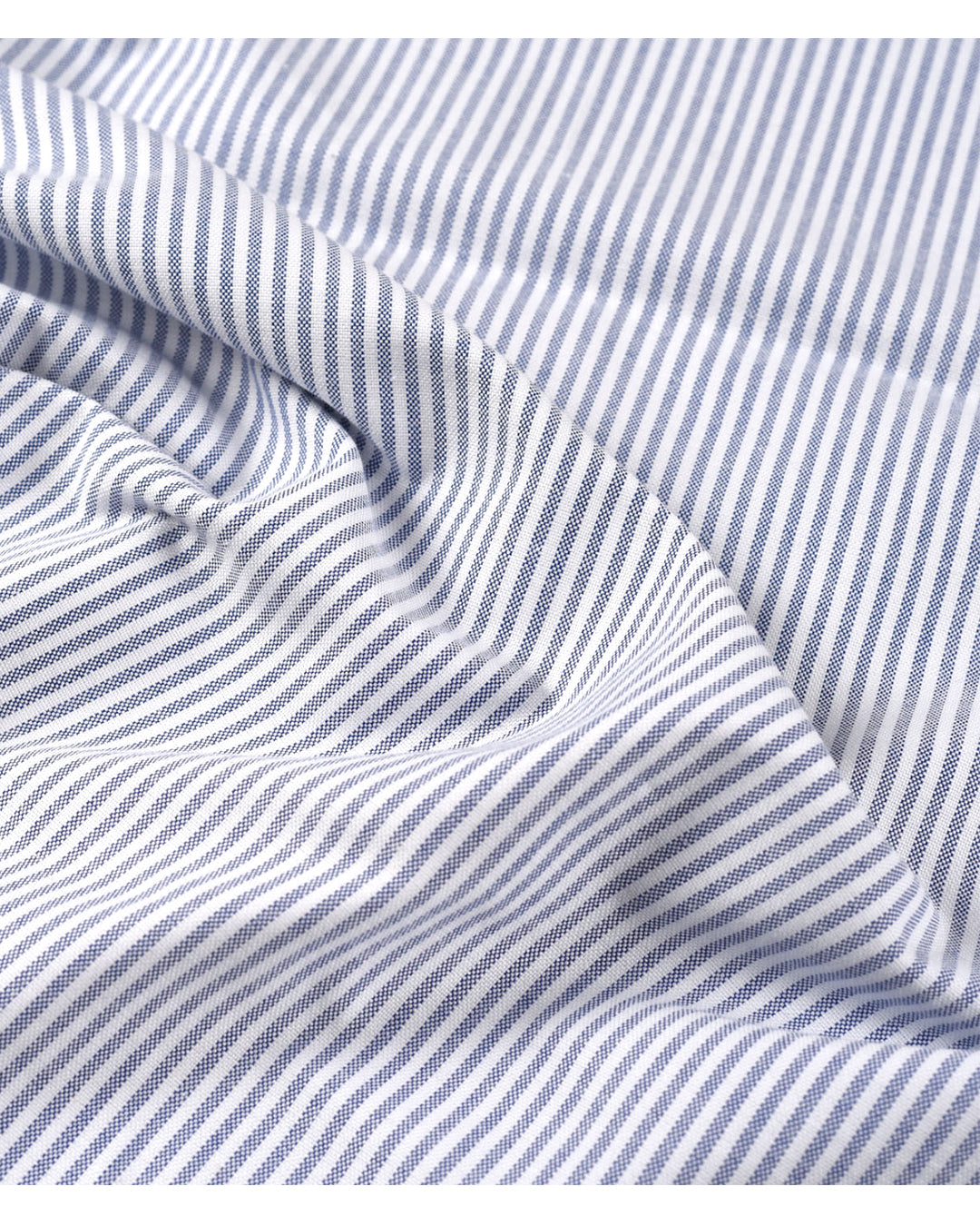 Business Blue Candy Stripes Oxford Shirt - 7