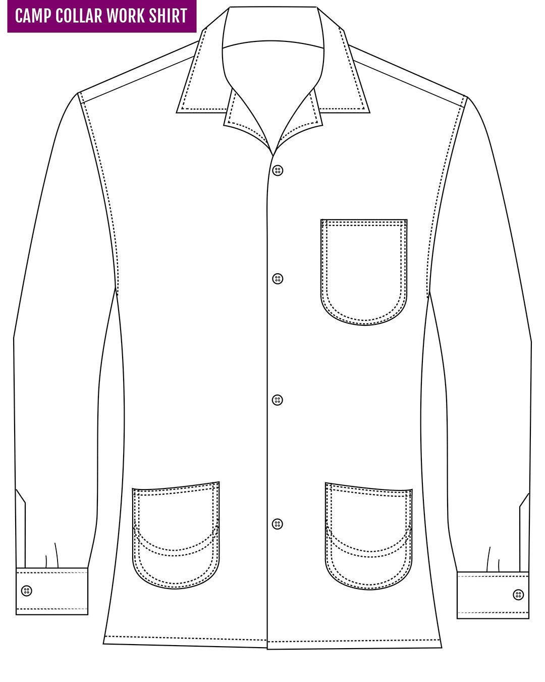 Mini Nightshadow Grey Gingham Flannel Work Shirt