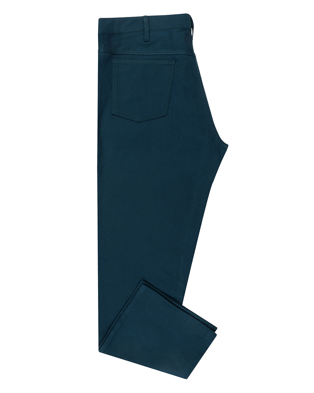 Cotton Twill: Dark Peacock Blue - 1
