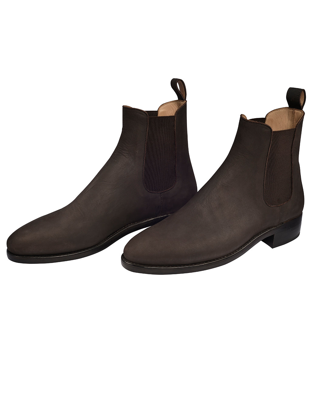 Chelsea Boots Nubuck Brown - 4