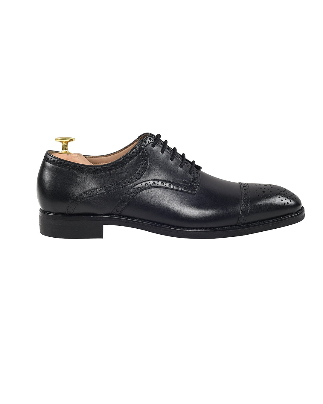 Brogue Captoe Oxfords Black - 2