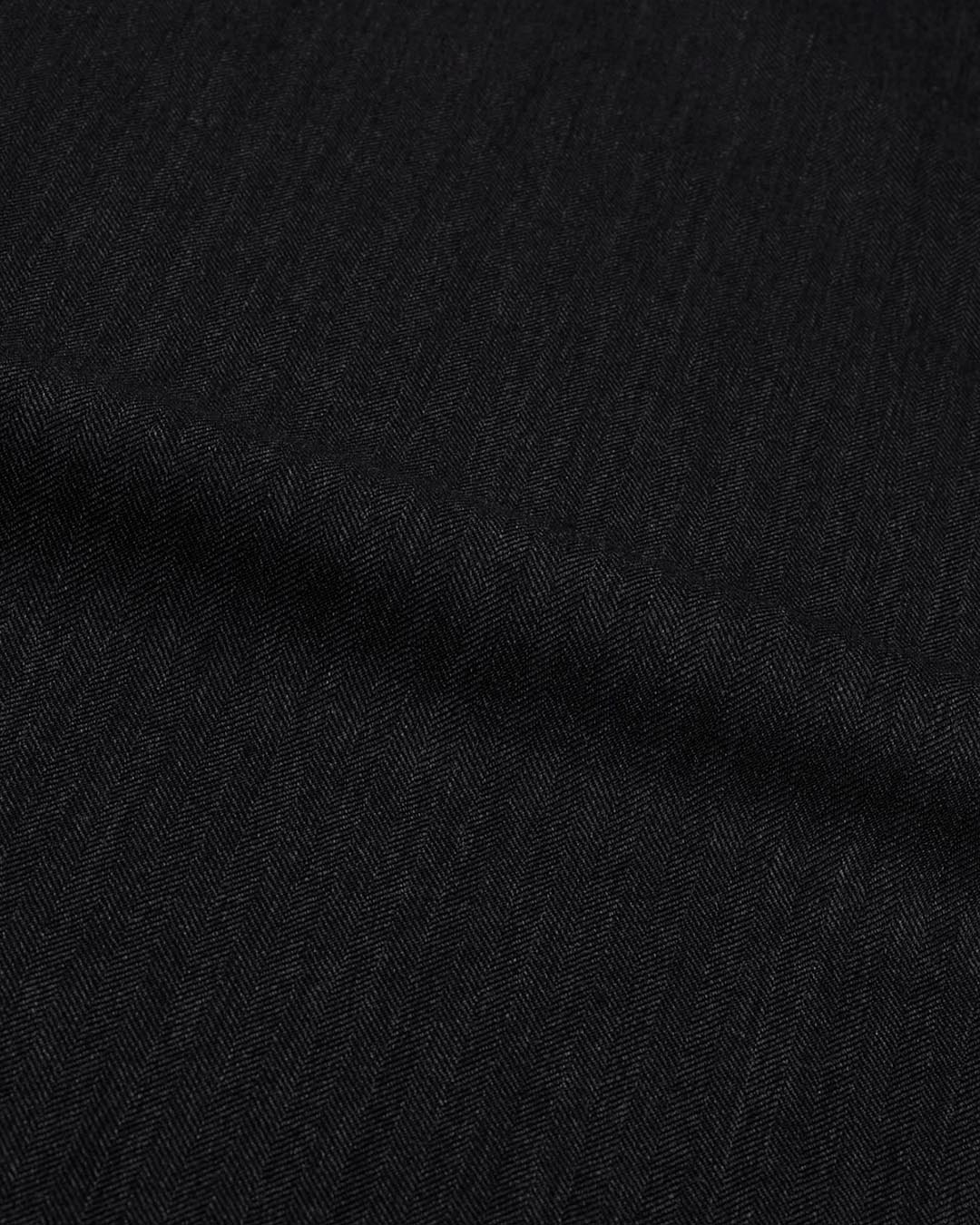 Drago: Super 130s  - Charcoal Herringbone
