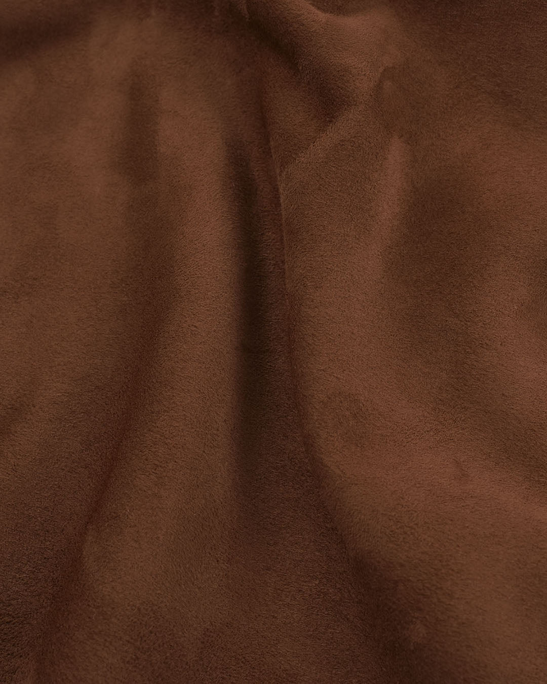 Tan Suede Leather Bomber Jacket - 3