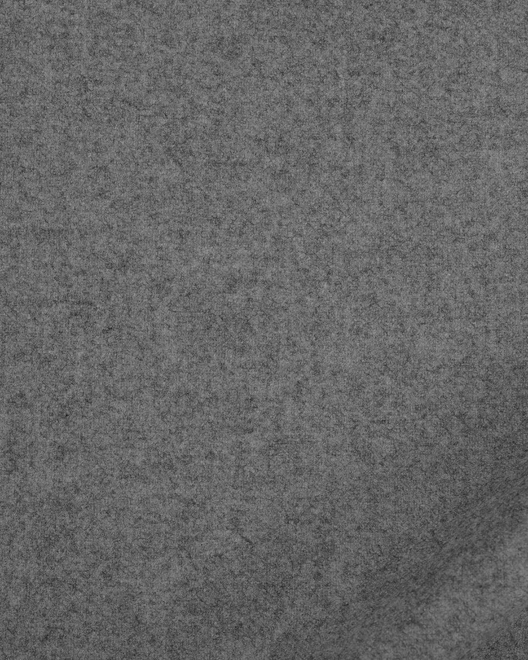 EThomas Grey 15Oz Flannel Topcoat - 3