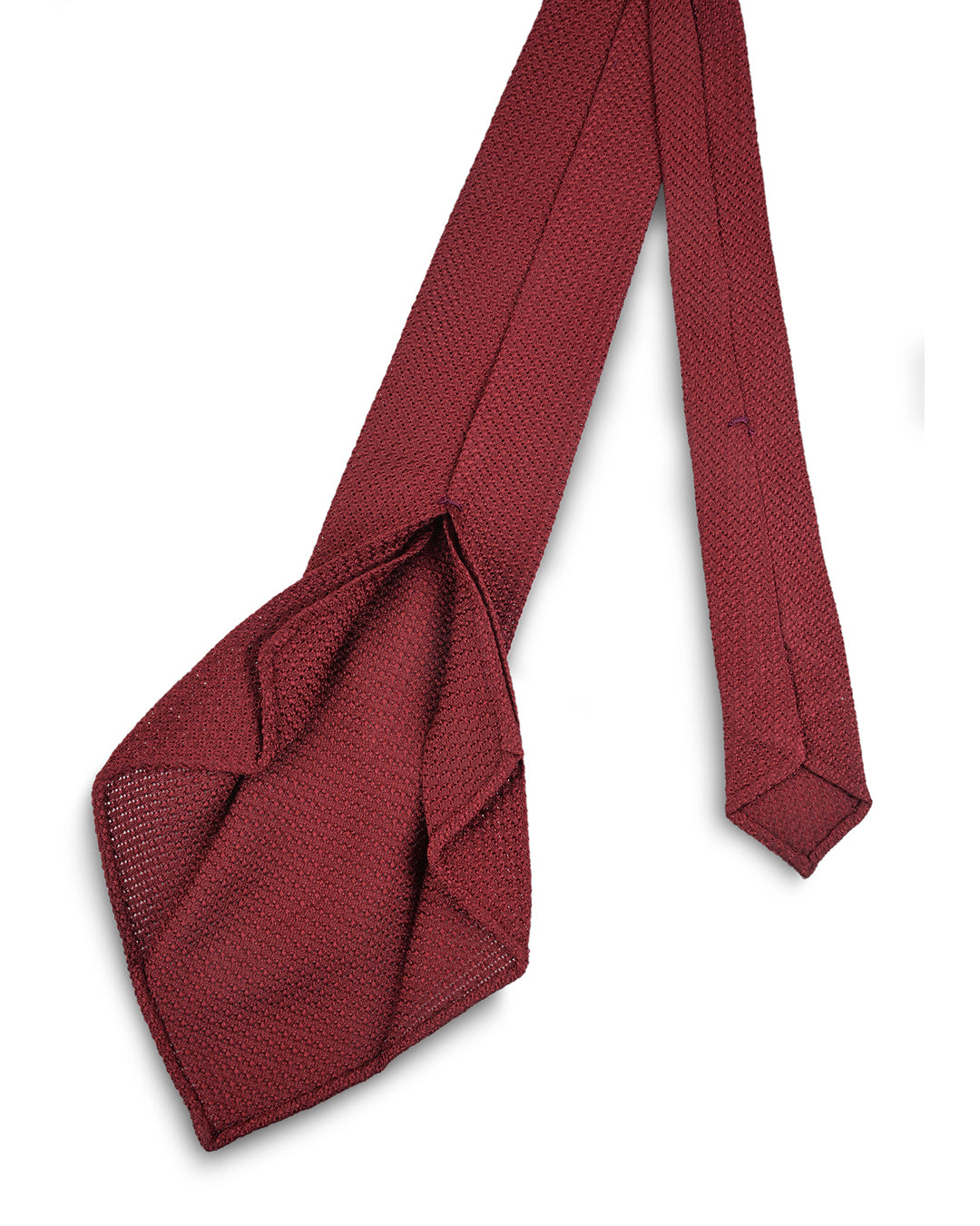 Grenadine Garza Grossa Maroon Tie - 2