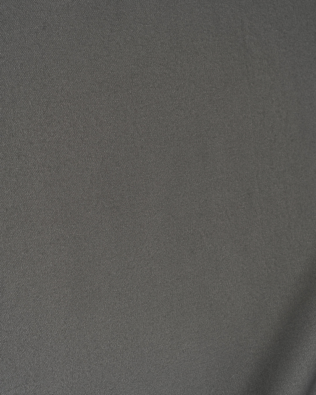 Ash Grey Twill Drawstring Pants - 5