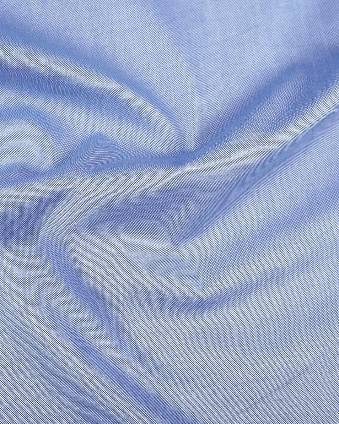 Light Blue Pinpoint Oxford - 5