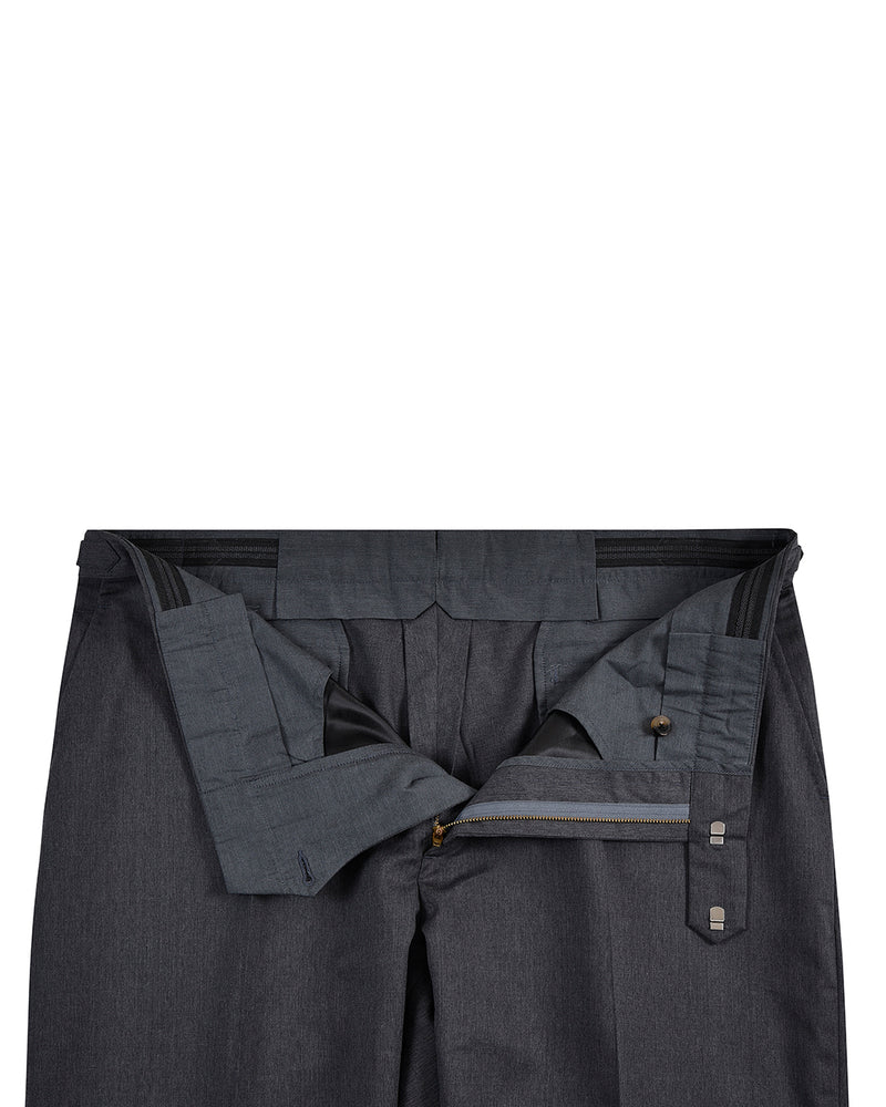 Cerruti: Steel Grey Dress Wool