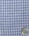 Linen:Blue Mini Gingham Shirt