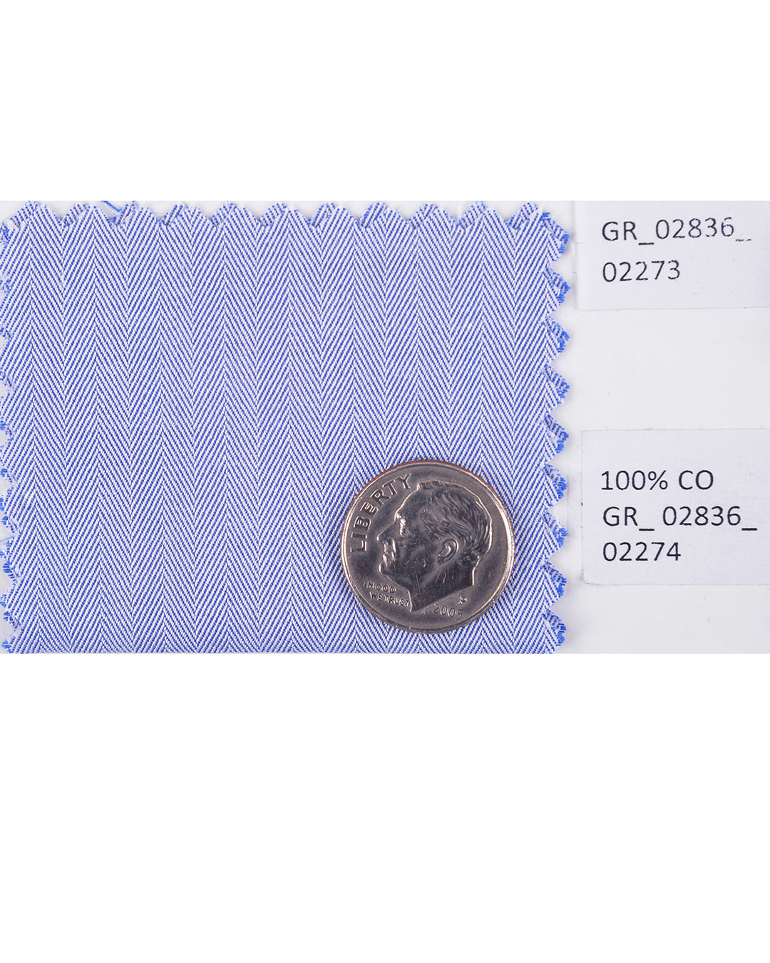 Grandi and Rubinelli Dark Blue Herringbone