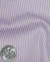 White Pin Stripes On Purple