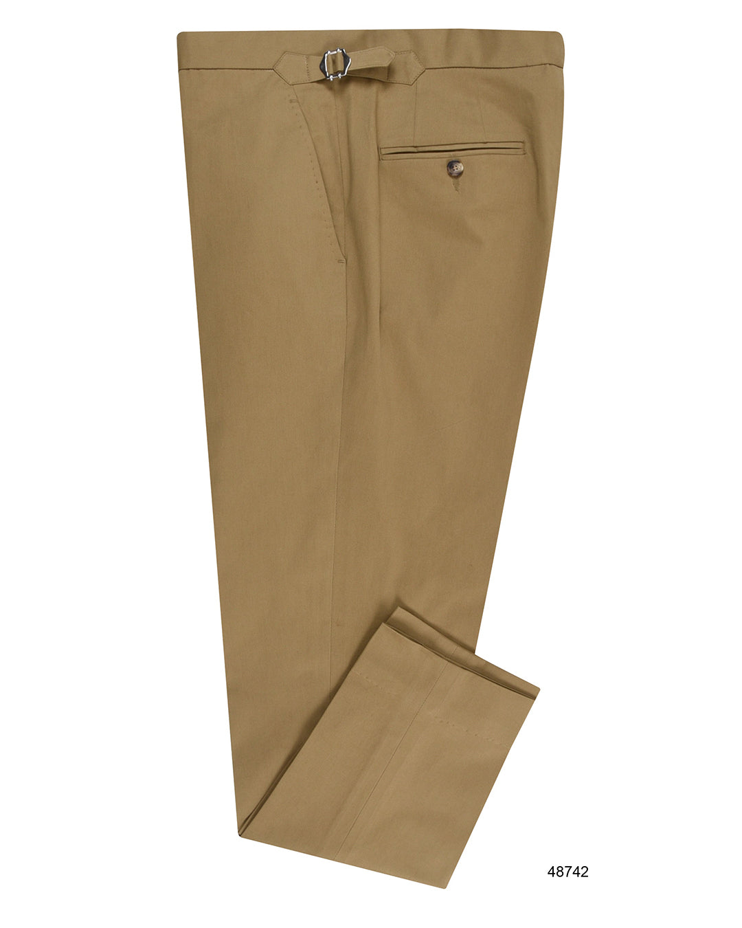 Golden Khaki Twill Dress Pant - 1