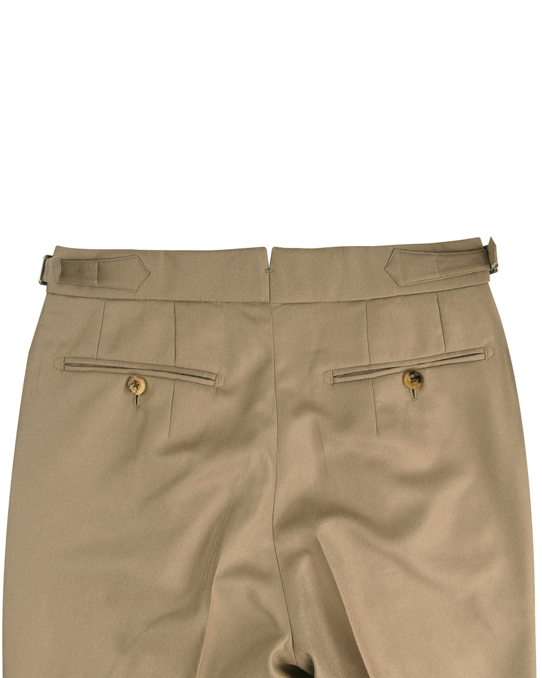 Holland Sherry Classic Worsted Flannel Khaki Twill - 4