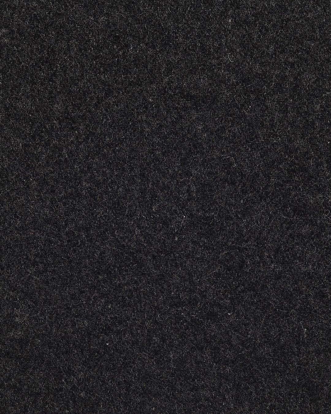 Charcoal Grey 100% Wool Flannel High Waisted Pant - 5