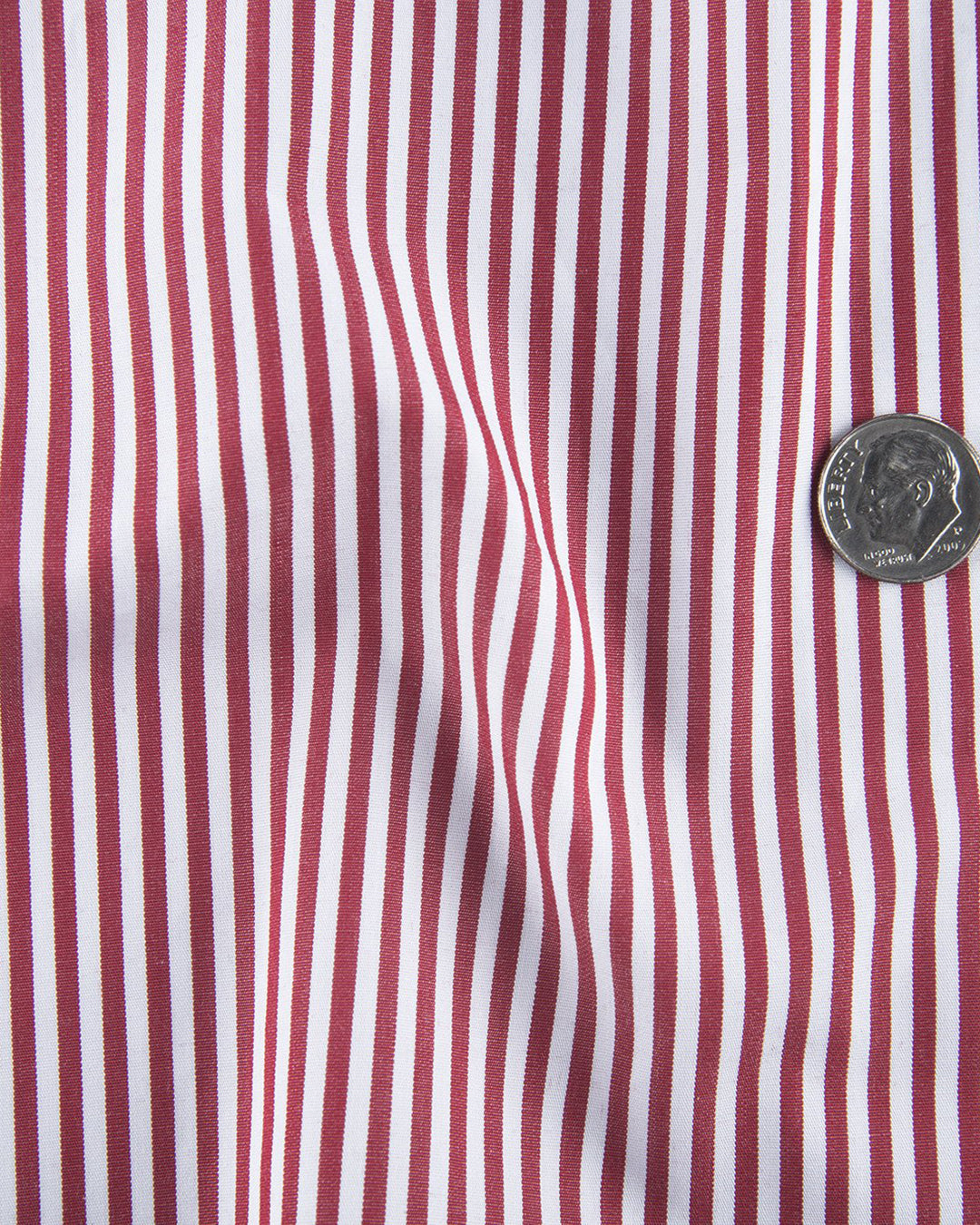 Dark Red White Candy Stripes - 4