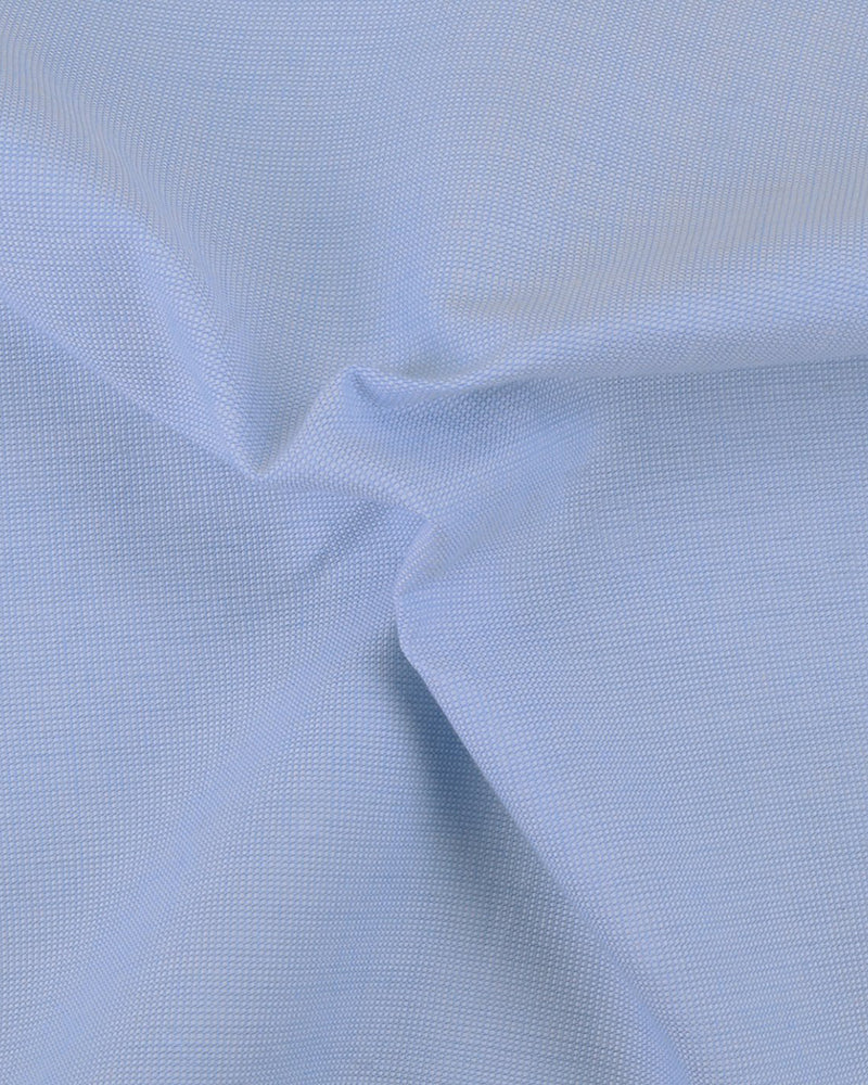 Blue Dress Shirt End on End