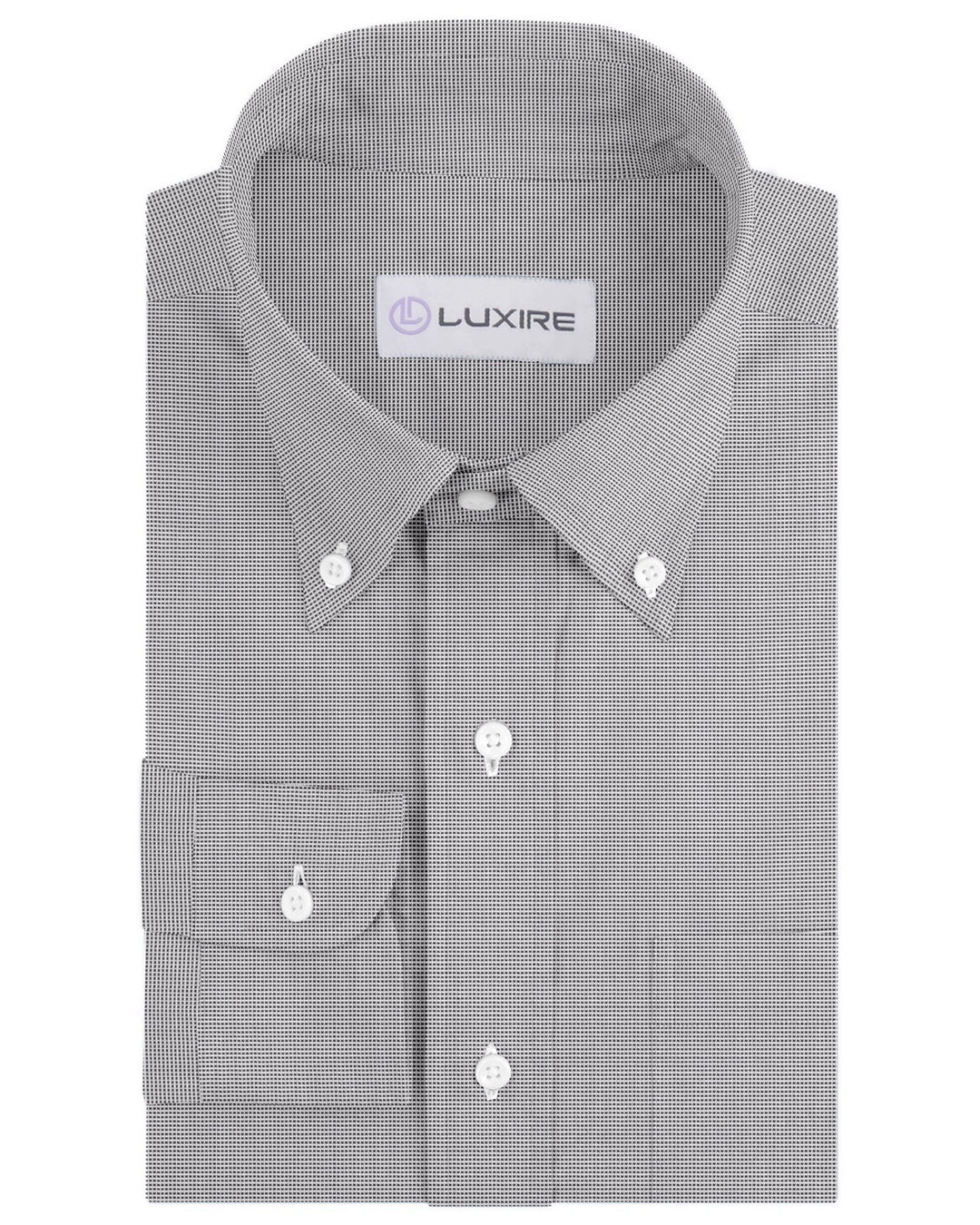 Luxire Presto: Monti Black & White Nailhead Checks