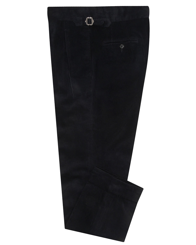 Midnight Black Corduroy 20 Wale