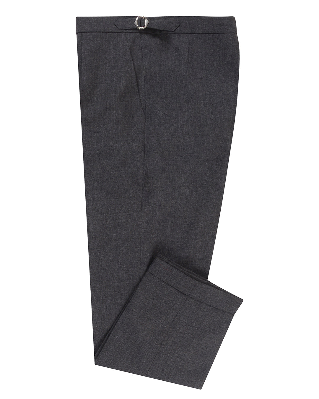 Minnis Fresco-Mid Grey Plain - 1