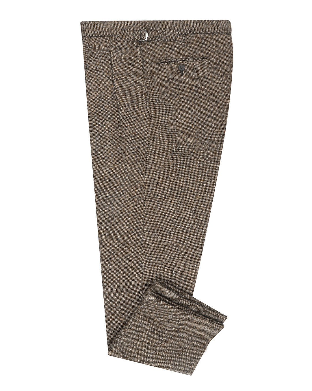 Molloy Plain Donegal Tweed Pants - Fawn