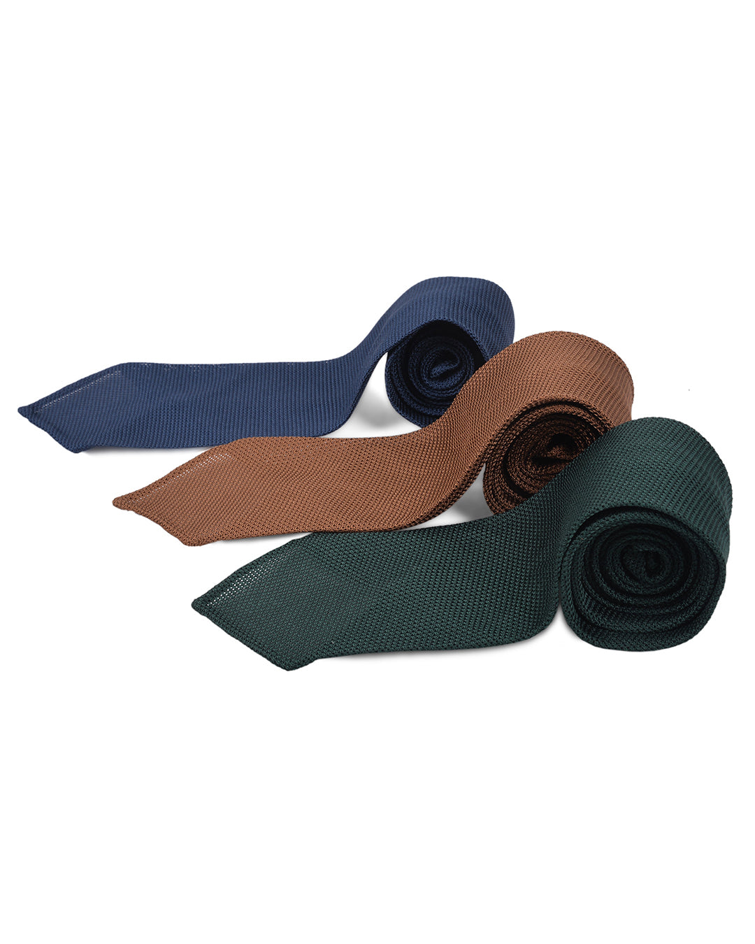 Grenadine Garza Fine Dark Green Tie - 1