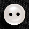 White Plastic MOP Button