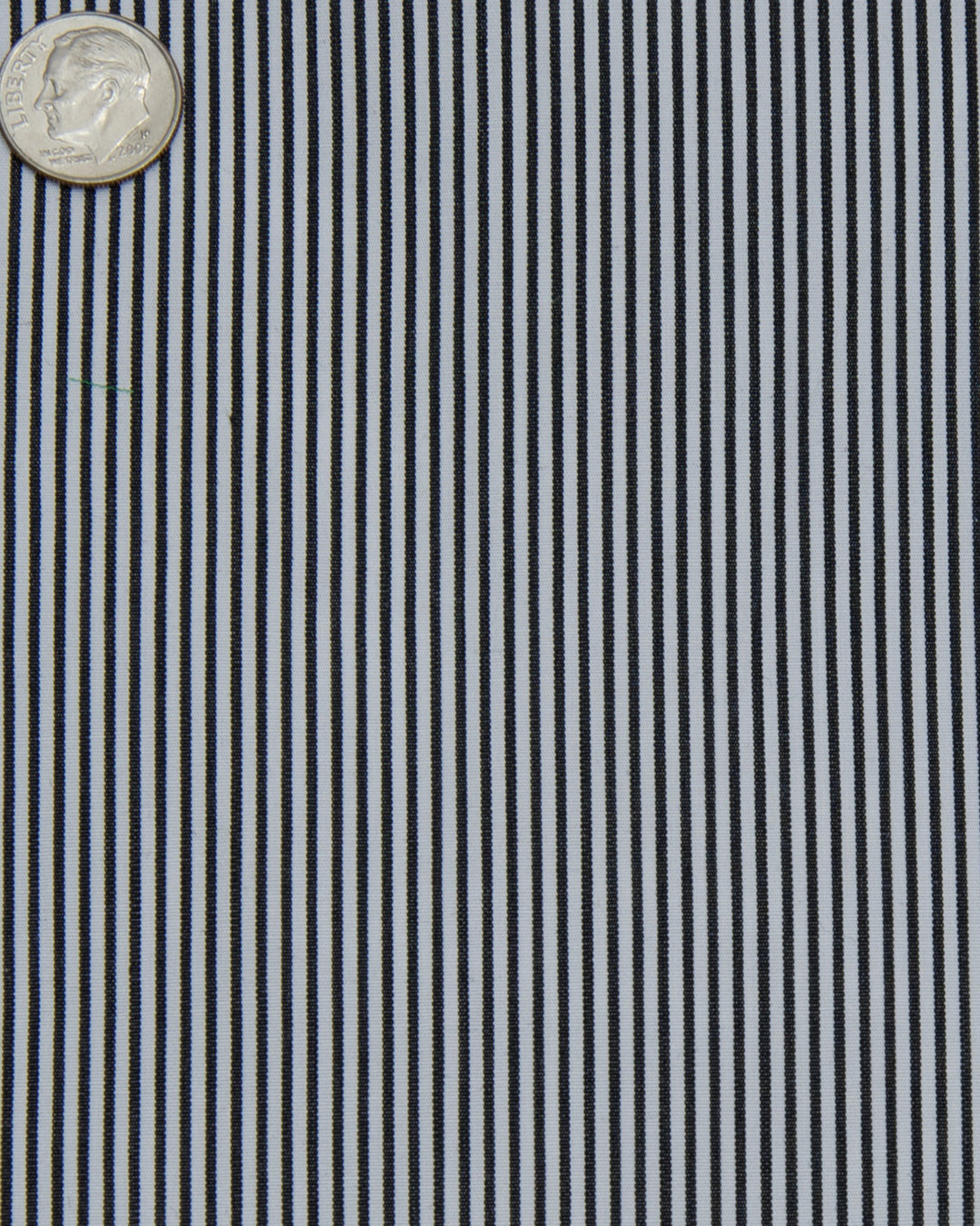 Monti Black Dress Stripes on White Shirt - 4