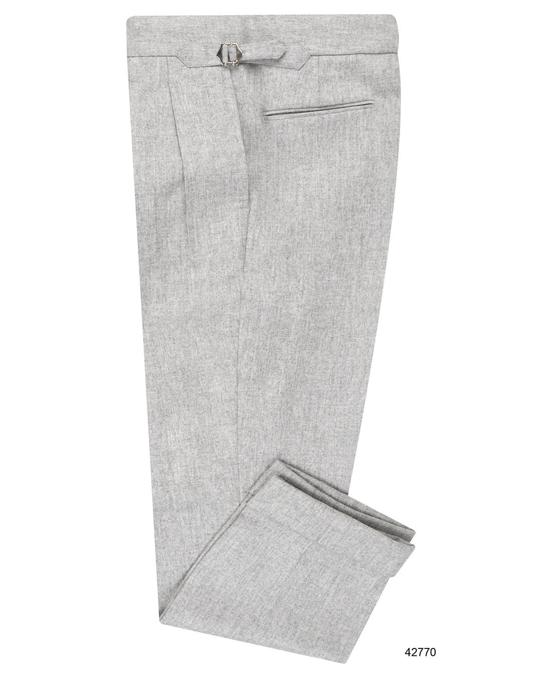 VBC: Grey Woolen Flannel - 1