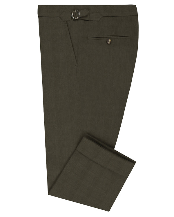 Zegna Olive Drab Cotton