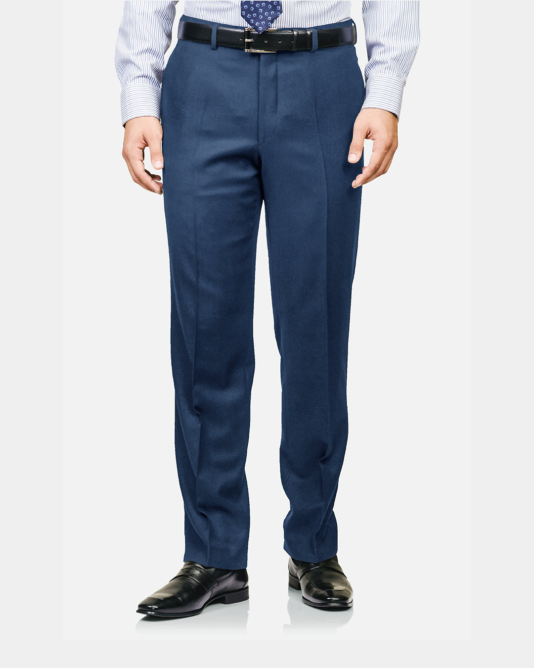 Blue Stretchable chino - 2