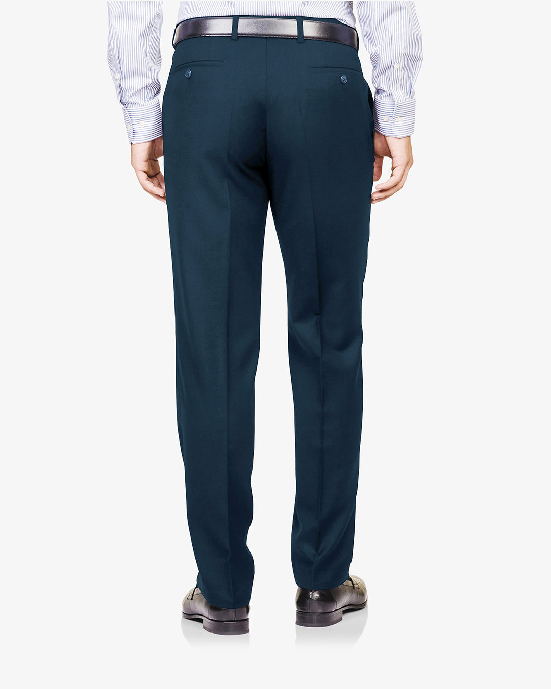 Navy Twill Stretchable chino - 3