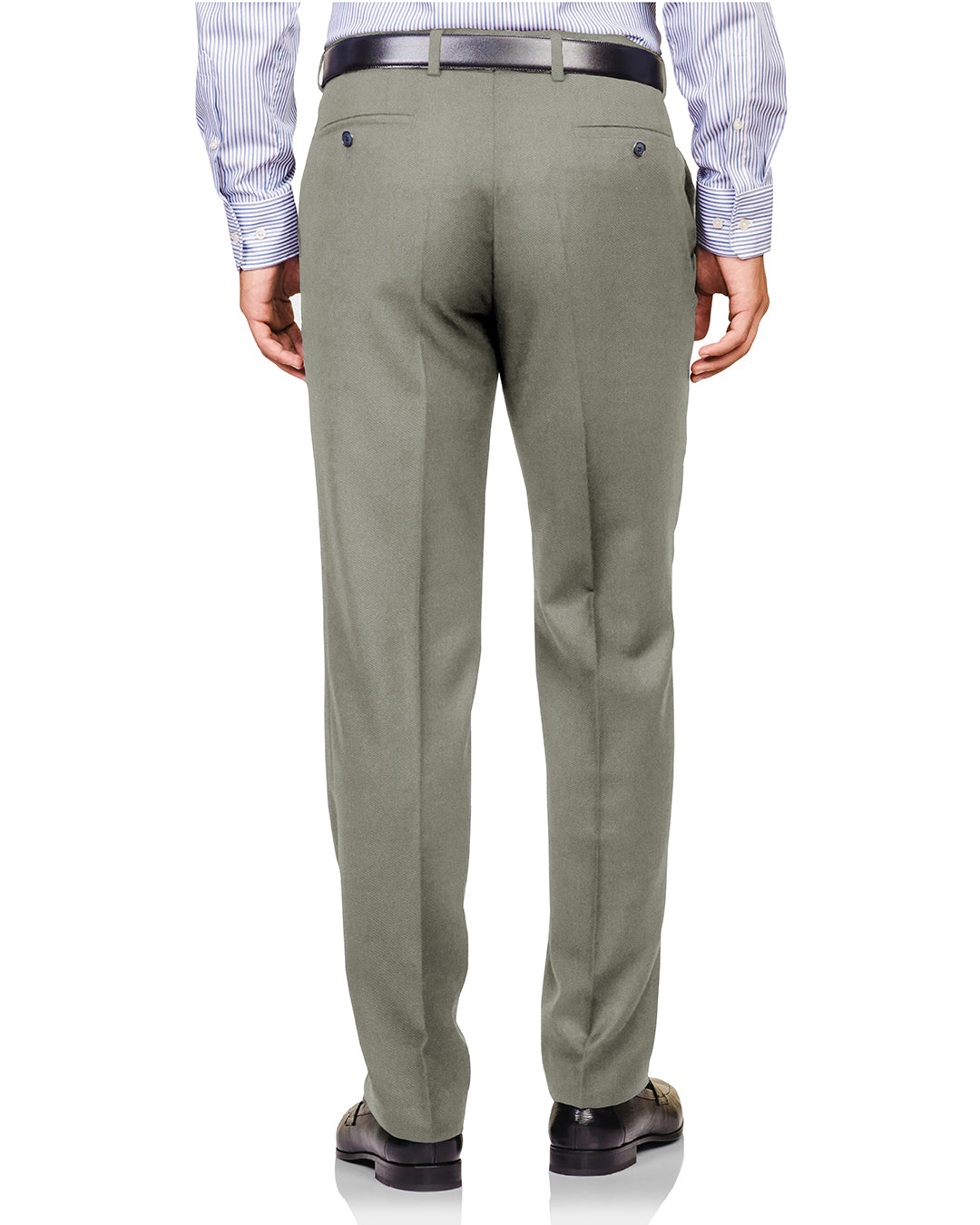 Brisbane Moss Fawn Green Twill