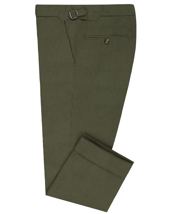 Modrone Corduroy Green Olive - 8 Wale