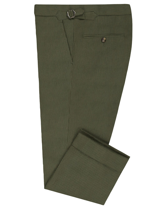 Modrone Corduroy Green Olive - 8 Wale