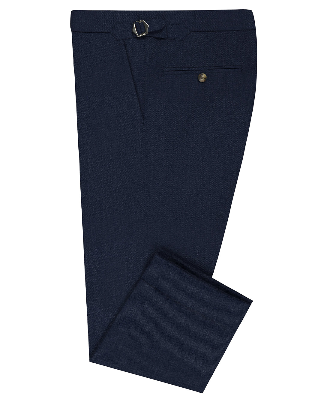 VBC 100% Wool Indigo Navy Twill Pant - 1