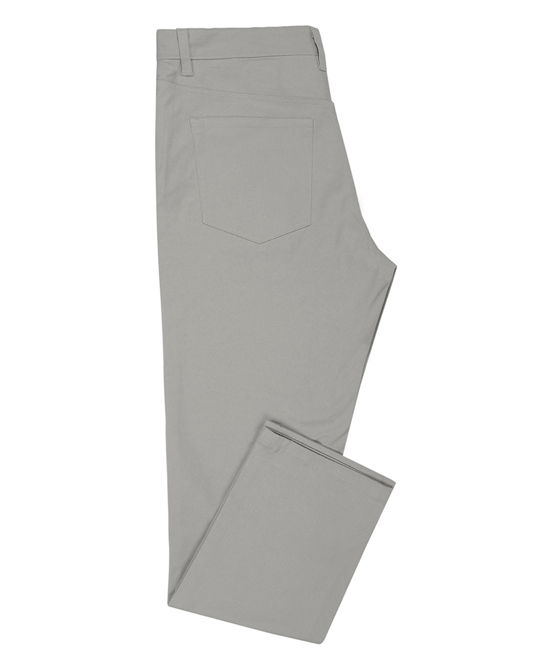 Pastel Stone Grey Twill Chino