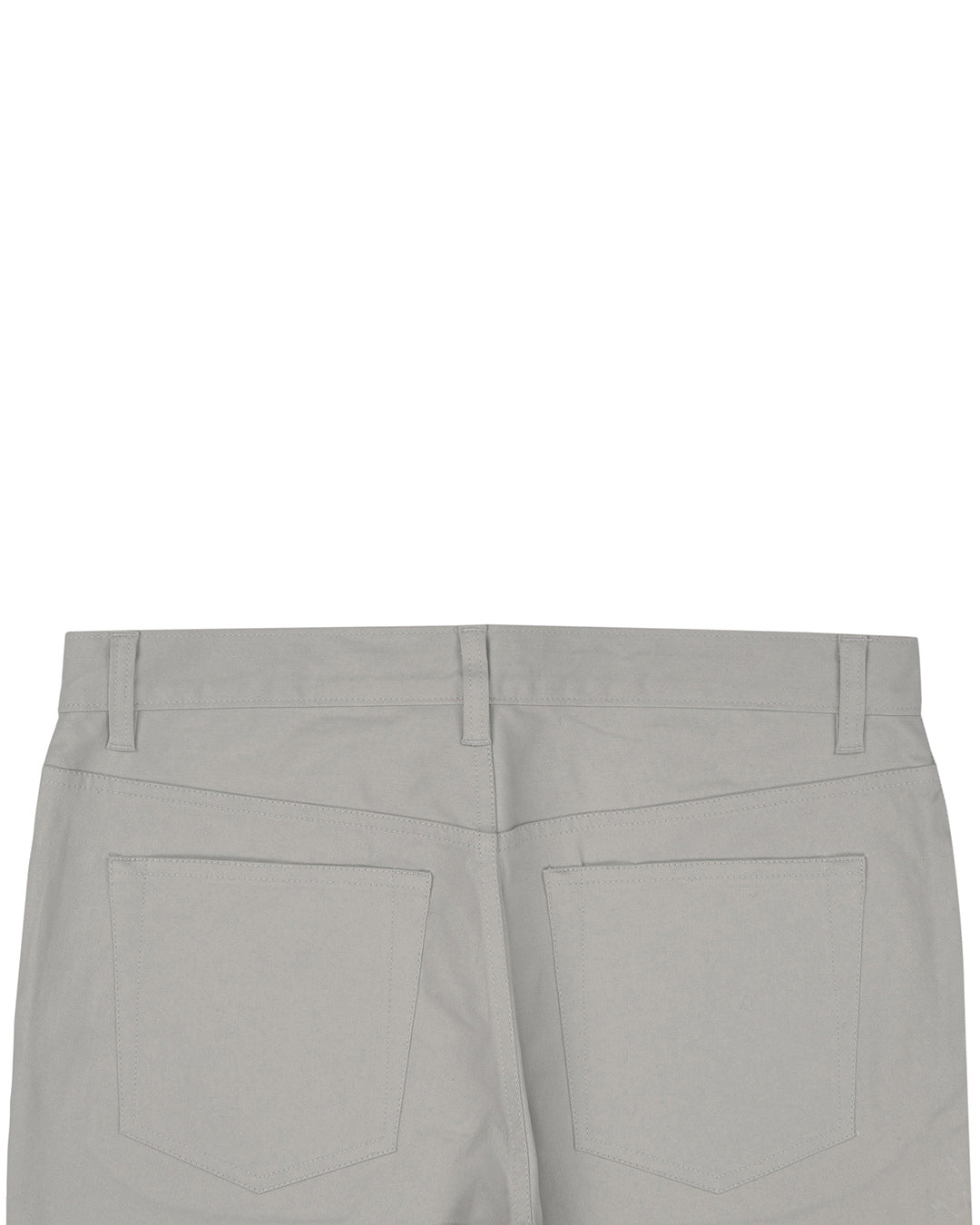 Pastel Stone Grey Twill Chino - 5