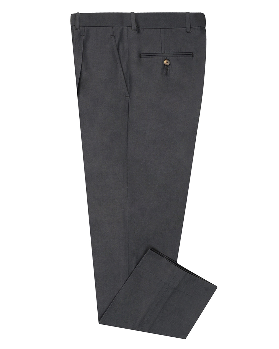Powder Grey Twill Chino - 1