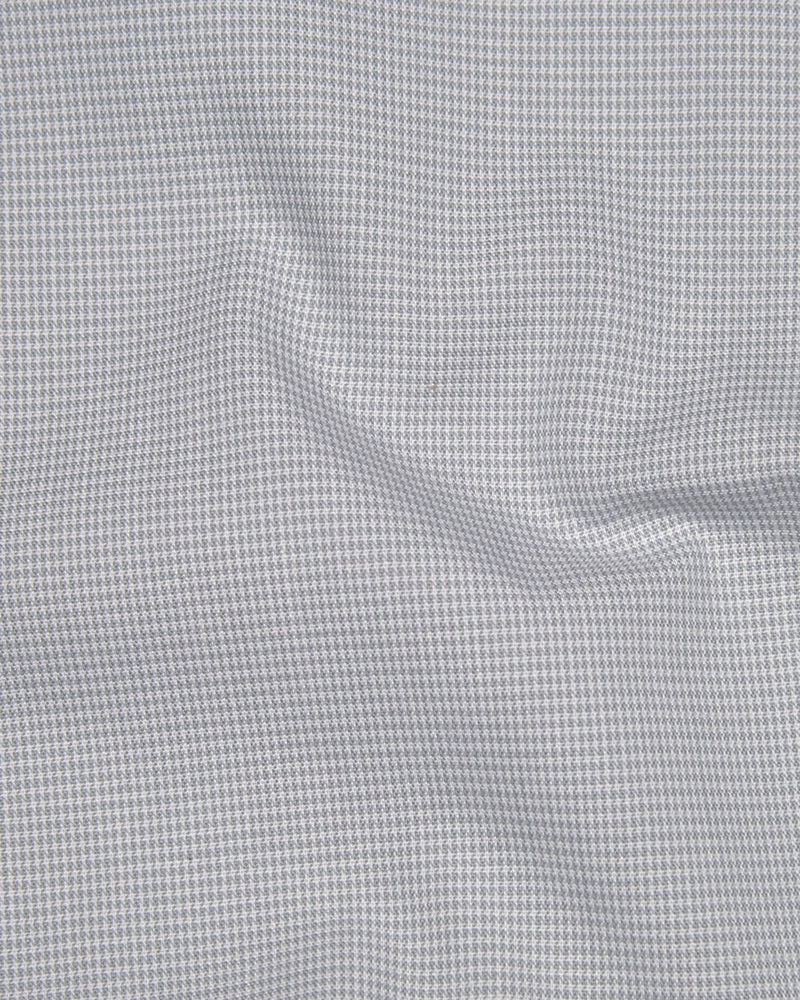 Ash Grey Houndstooth
