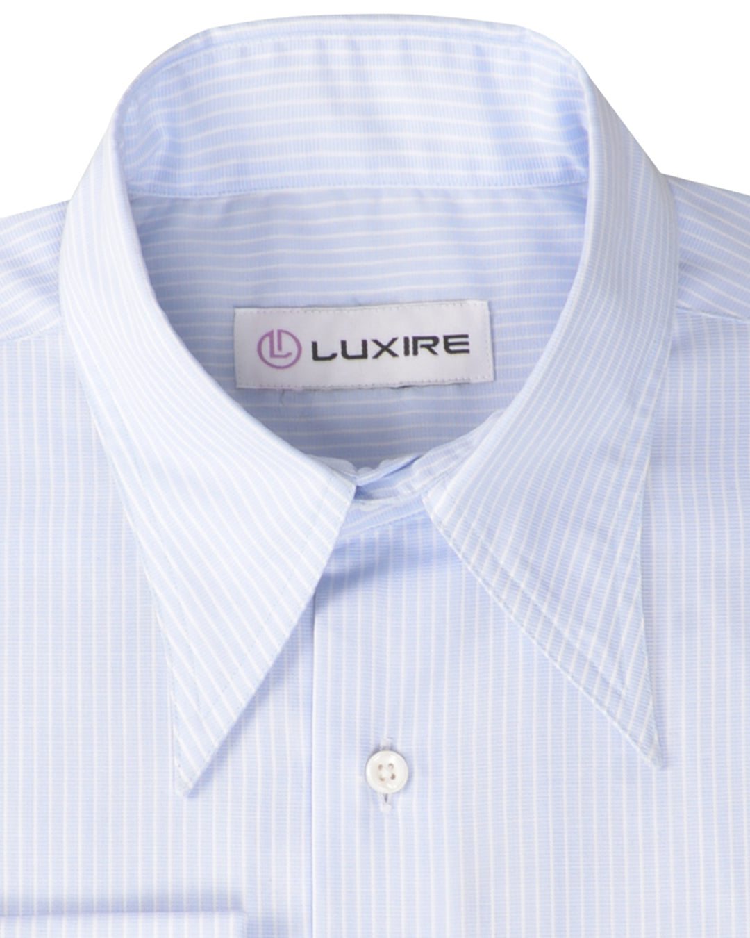 Pale Blue Candy Stripes