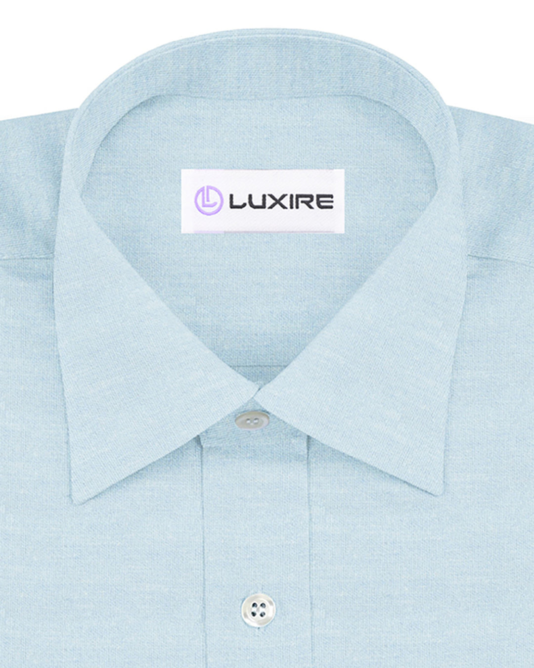 Brushed Arctic Blue Shirt