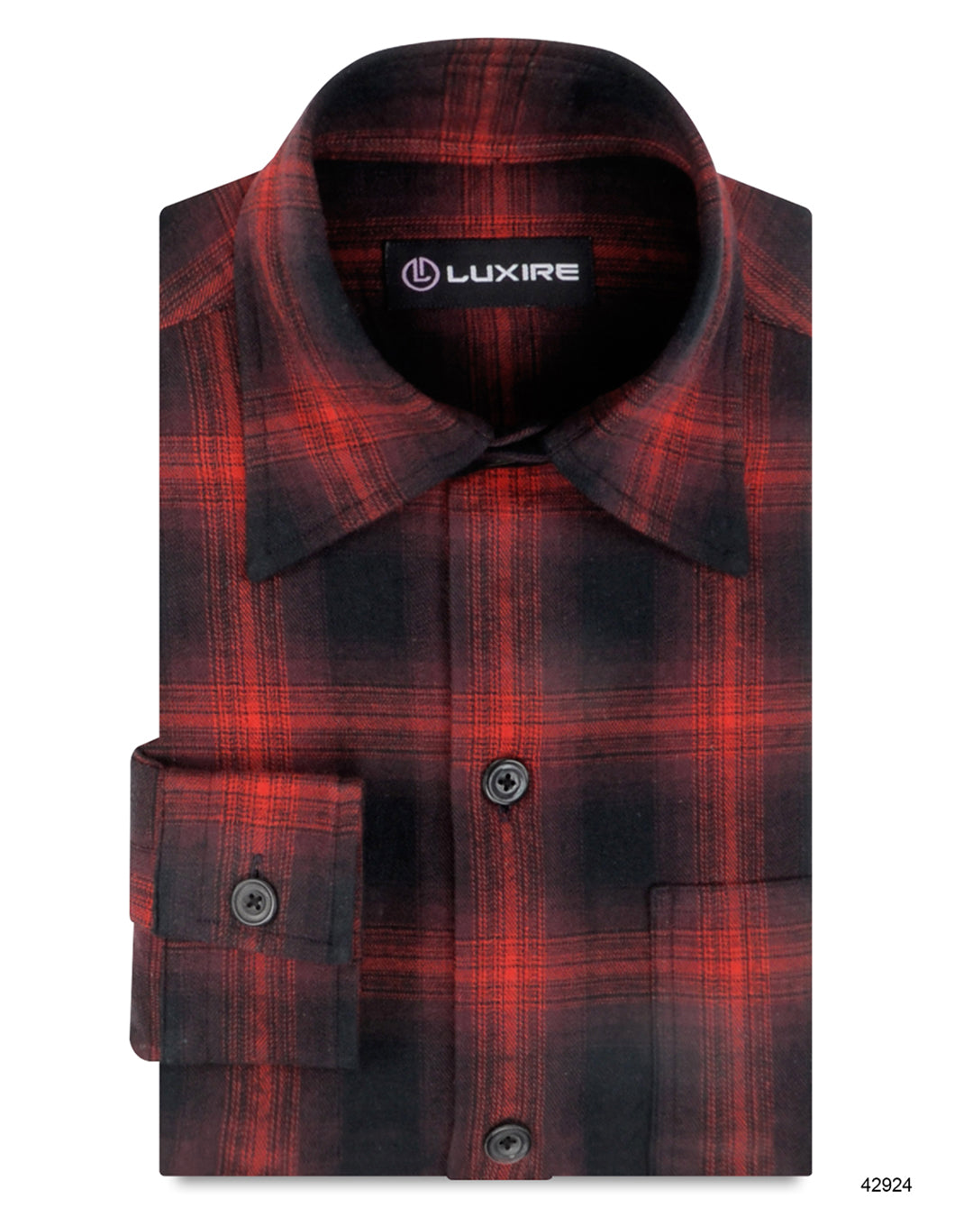 Red Black Tartan Checks - 1
