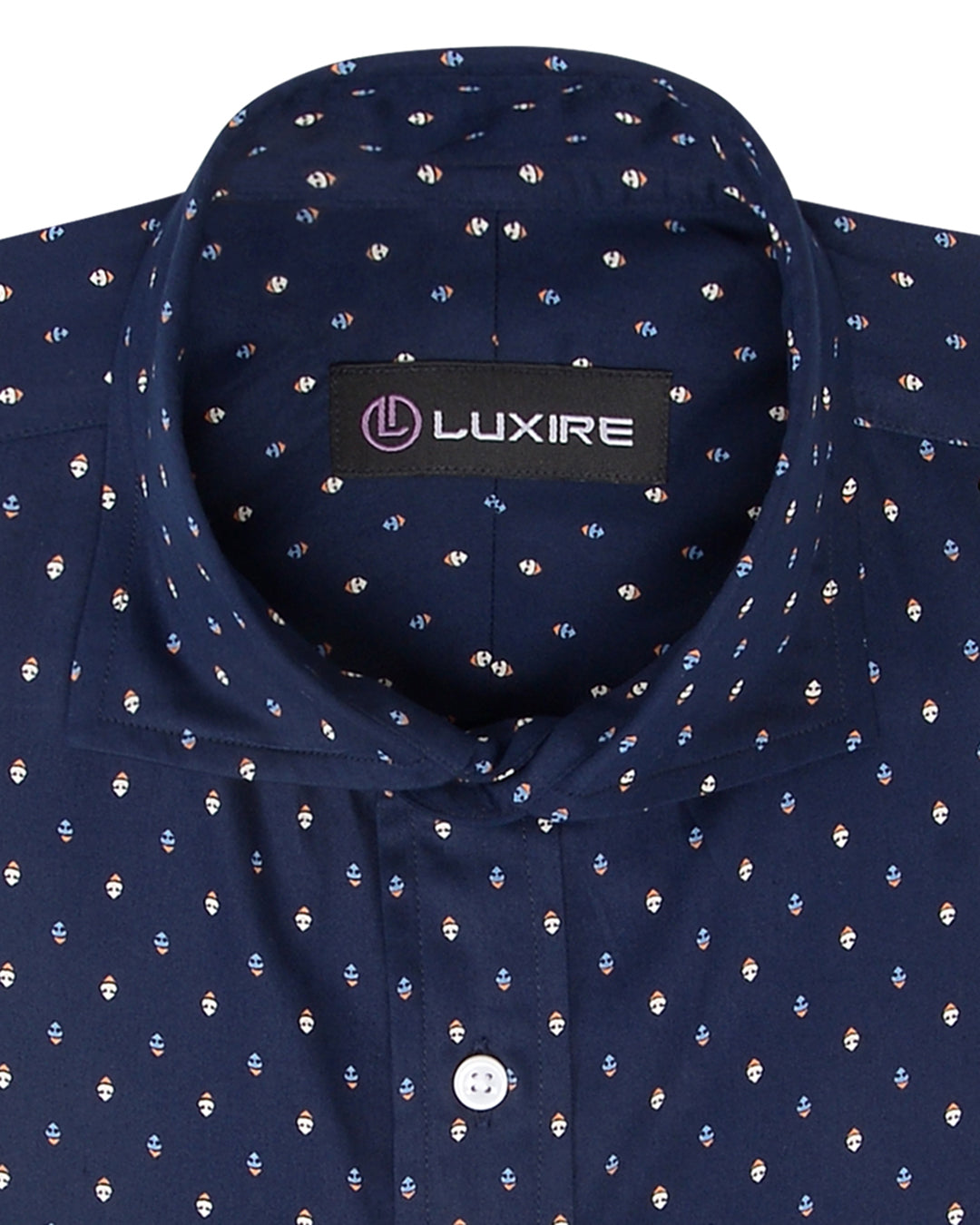 Print: Navy Blue Anchor