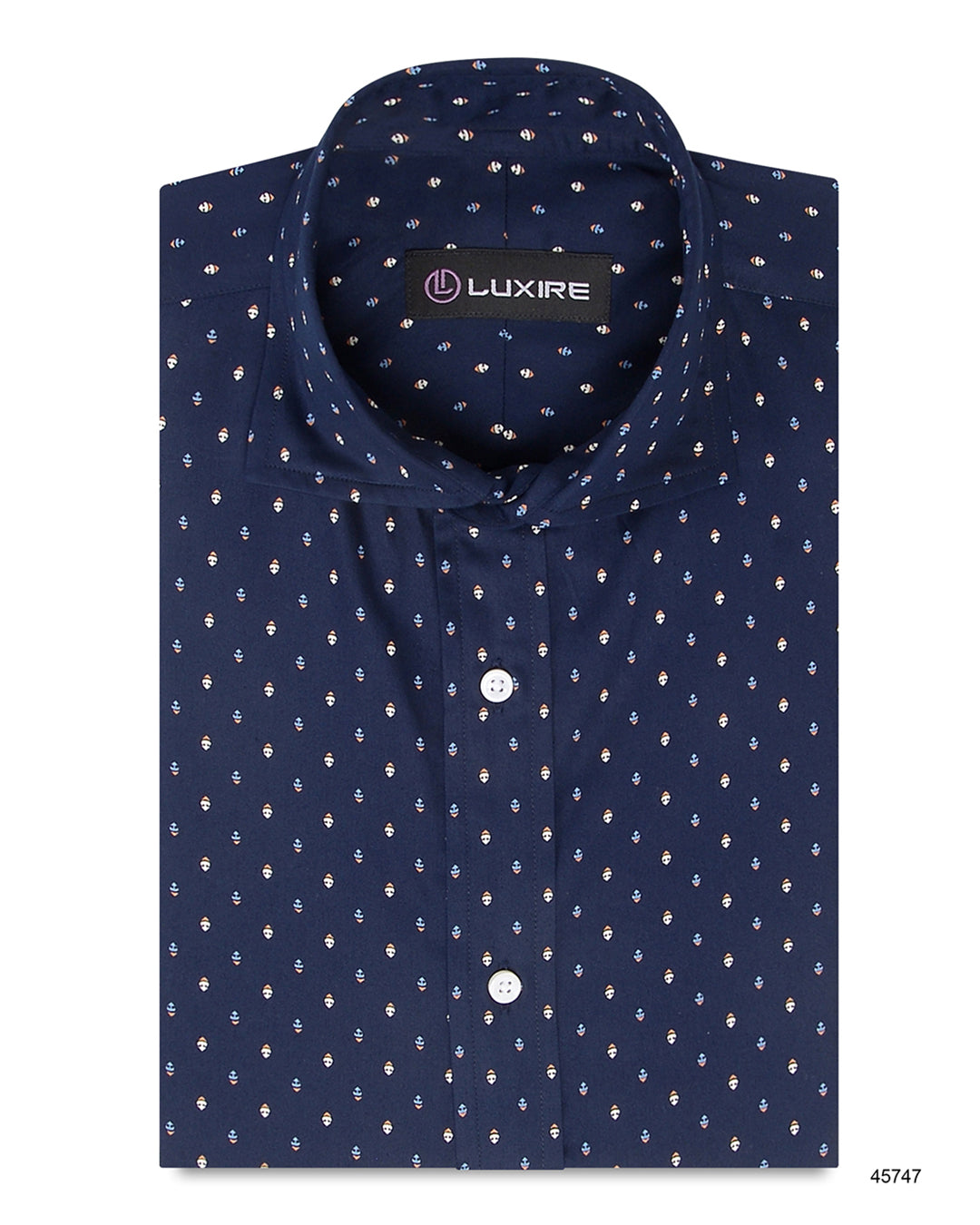 Print: Navy Blue Anchor - 1
