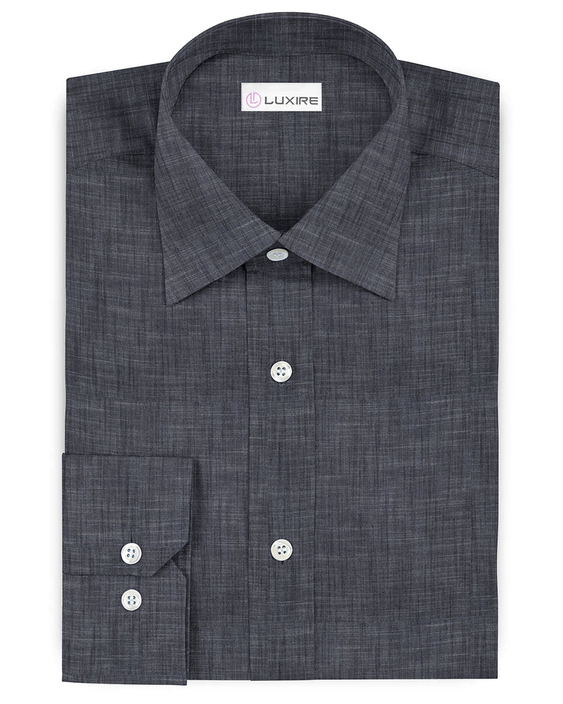 Denim Blue Grey Shirt