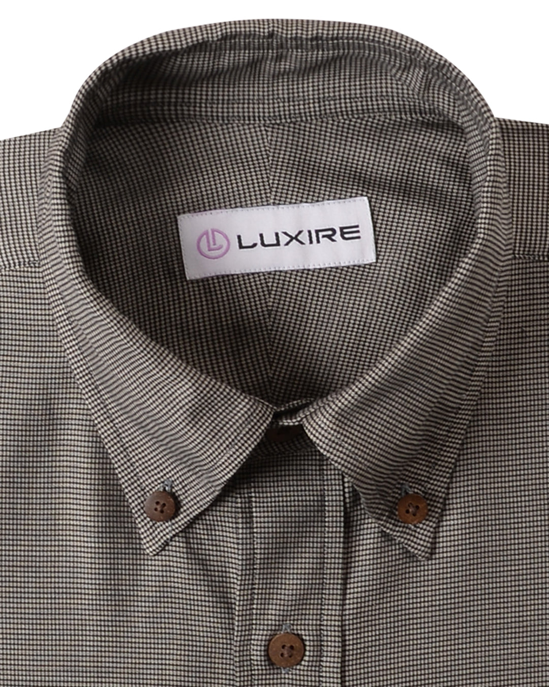 Ecru Black Pin Checks - 2