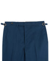 Soft Dark Blue Stretch Twill Pants