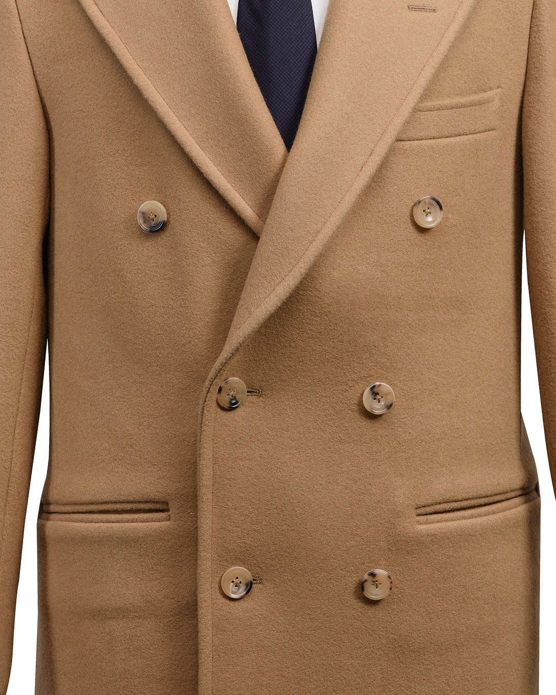 Luxire Camel Wool Over Coat - 3