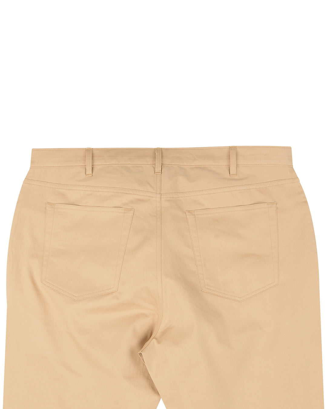 Tan Cream Plain Soft Chino - 4