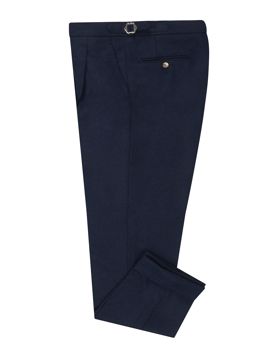 VBC Dark Navy Woollen Flannel - 1